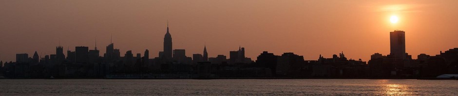 Sonnenaufgang Skyline NYC